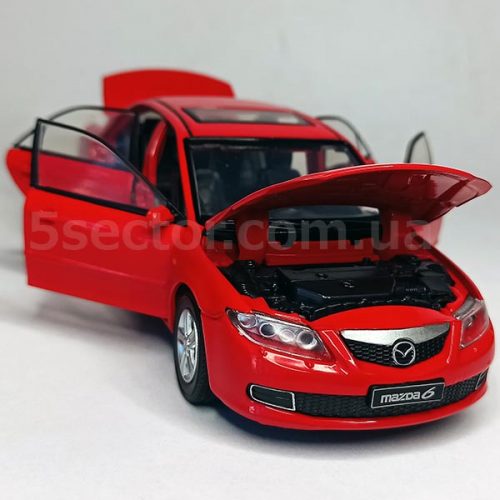 Mazda 6 2008 Модель 1:32 Красный