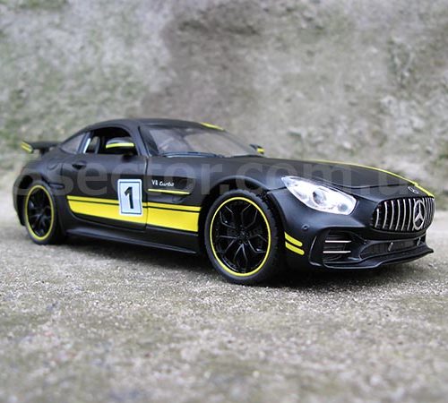 Mercedes-AMG GT R Модель 1:24 Черный с желтым