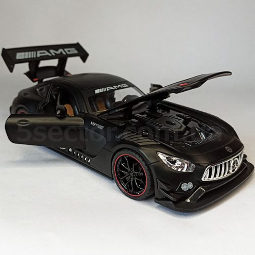 Mercedes-AMG GT3 Модель 1:24 Черный матовый