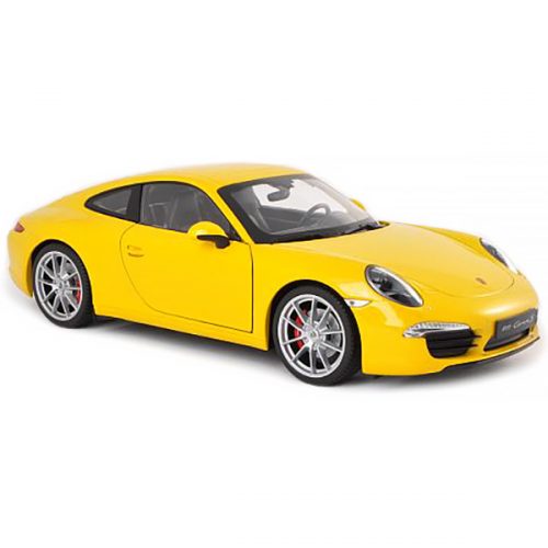 Porsche 911 (991) Carrera S Coupe Модель 1:18 Желтый