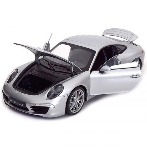 Porsche 911 (991) Carrera S Coupe Модель 1:18 Серый