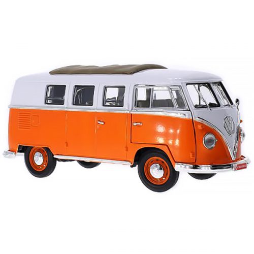 Volkswagen T1 Microbus 1962 Модель 1:18 Оранжевый