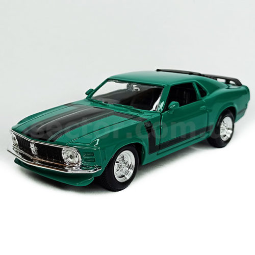 1970 Ford Mustang Boss 302 Модель 1:24 Зеленый