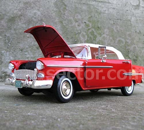 Chevrolet Bel Air convertible 1955 Модель 1:18 Красный