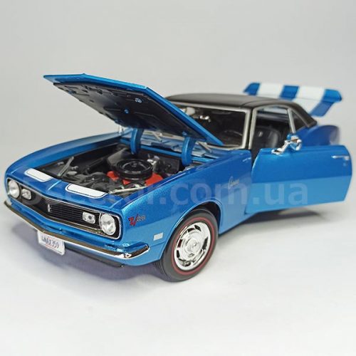 Chevrolet Camaro Z28 1968 Модель 1:18 Голубой