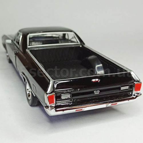 Chevrolet El Camino SS 396 1970 Модель 1:24 Черный