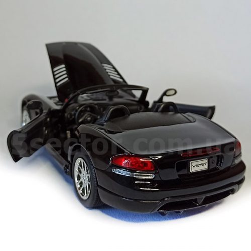 Dodge Viper SRT-10 2003 Модель 1:24 Черный