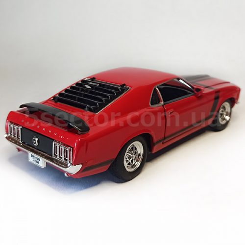 Ford Mustang Boss 302 1970 Модель 1:24 Красный