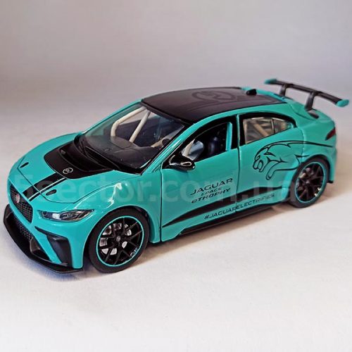 Jaguar I-Pace eTrophy Модель 1:32 Бирюзовый