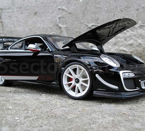 Porsche 911 GT3 RS 4.0 (997/II) 2011 Модель 1:18 Черный