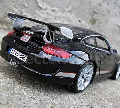 Porsche 911 GT3 RS 4.0 (997/II) 2011 Модель 1:18 Черный