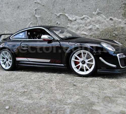 Porsche 911 GT3 RS 4.0 (997/II) 2011 Модель 1:18 Черный