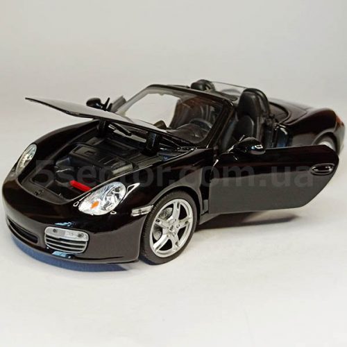 Porsche Boxster S Convertible Модель 1:24 Черный