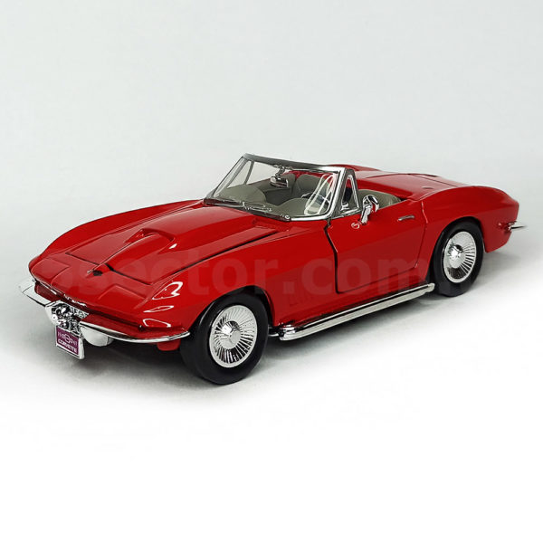 1967 Chevrolet Corvette Stingray Convertible (C2) 1:24 Красный