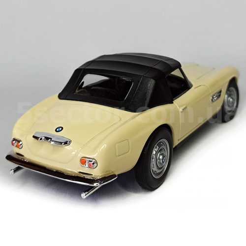 BMW 507 Roadster Closed top Модель 1:24 Кремовый