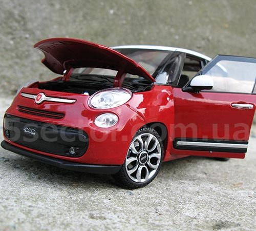 Fiat 500L 2013 Коллекционная модель 1:24 Красный