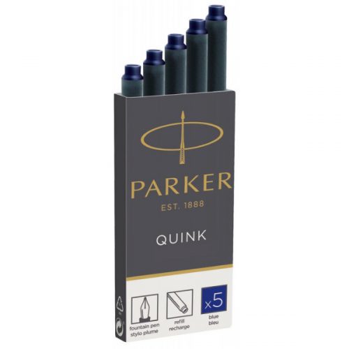 Картриджи Parker Quink цвет Синий 11 410BLU