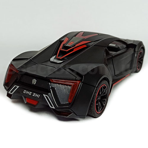 Lykan HyperSport Модель 1:24 Черный матовый