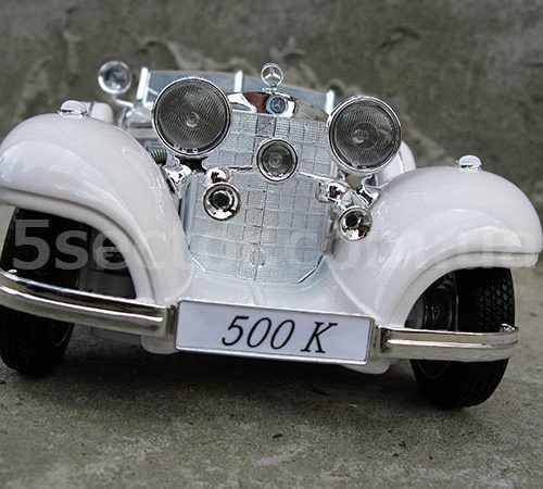 Mercedes-Benz 500K 1936 Модель 1:18 Белый