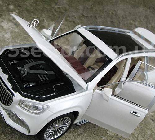 Mercedes-Maybach GLS 600 Модель 1:24 Белый