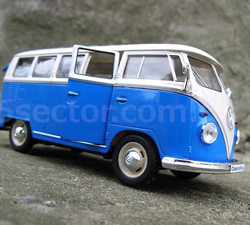 VW T1 Bus 1963 Коллекционная модель 1:24 Голубой