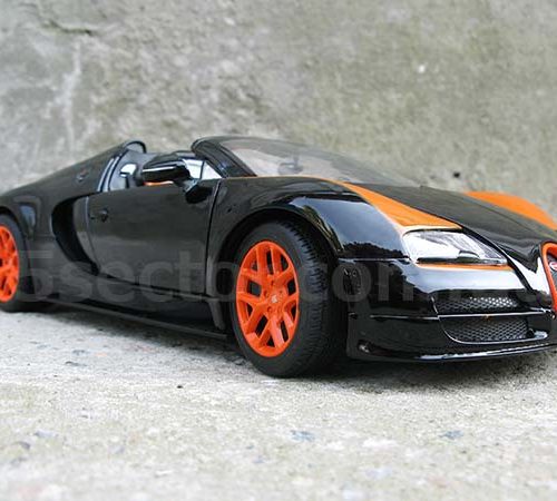 Bugatti Veyron 16.4 Grand Sport Vitesse Модель 1:18 Черный