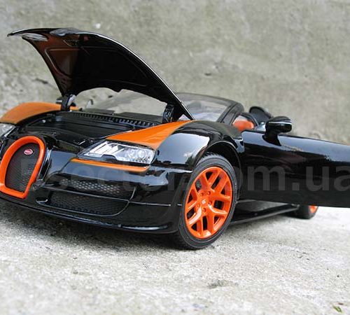 Bugatti Veyron 16.4 Grand Sport Vitesse Модель 1:18 Черный