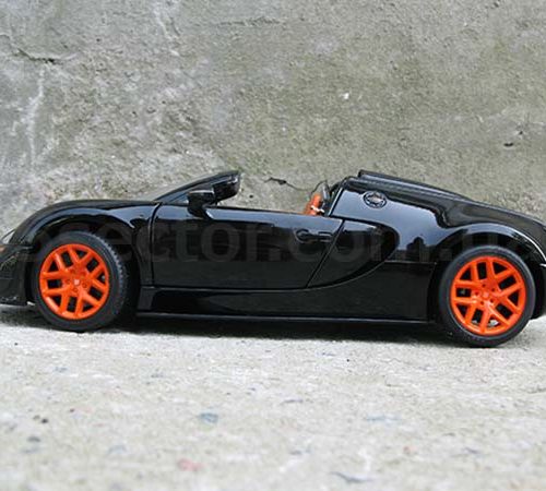 Bugatti Veyron 16.4 Grand Sport Vitesse Модель 1:18 Черный