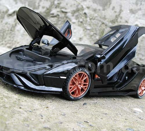 2019 Lamborghini Sian FKP 37 Модель 1:24 Черный