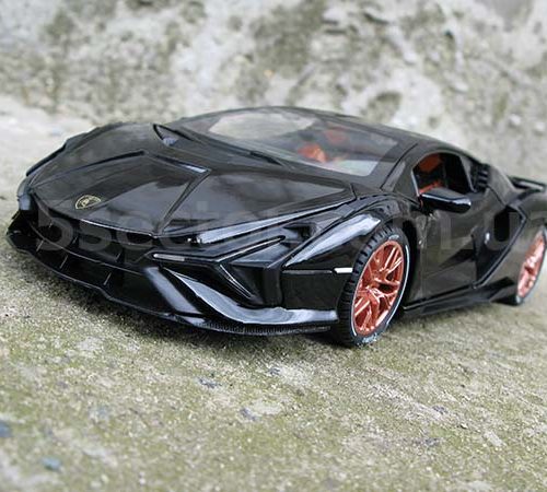 2019 Lamborghini Sian FKP 37 Модель 1:24 Черный