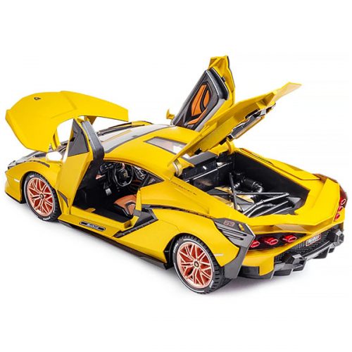 Lamborghini Sian FKP 37 Модель 1:18 Желтый