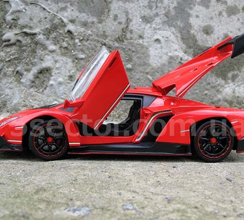 Lamborghini Veneno Модель 1:24 Красный