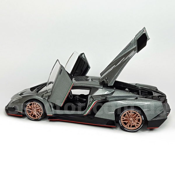 Lamborghini Veneno Модель 1:24 Серый