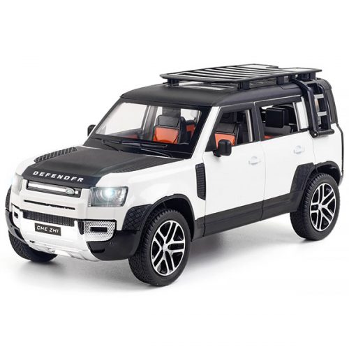 Land Rover Defender Модель 1:24 Белый