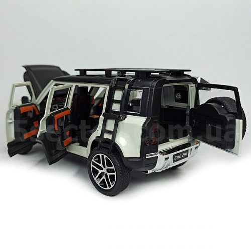 Land Rover Defender Модель 1:24 Белый