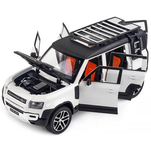 Land Rover Defender Модель 1:24 Белый