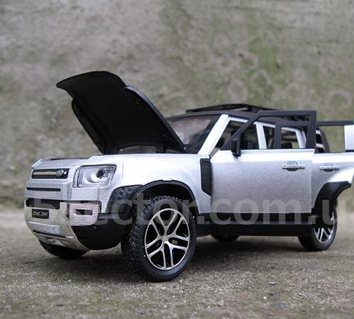 Land Rover Defender Модель 1:24 Серый