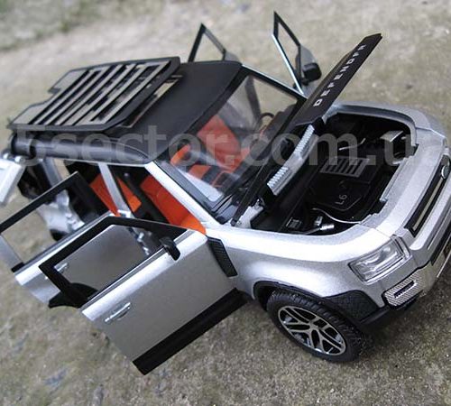 Land Rover Defender Модель 1:24 Серый