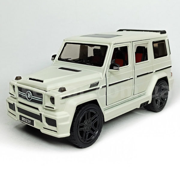 Mercedes-Benz G65 AMG Brabus Модель 1:24 Белый матовый