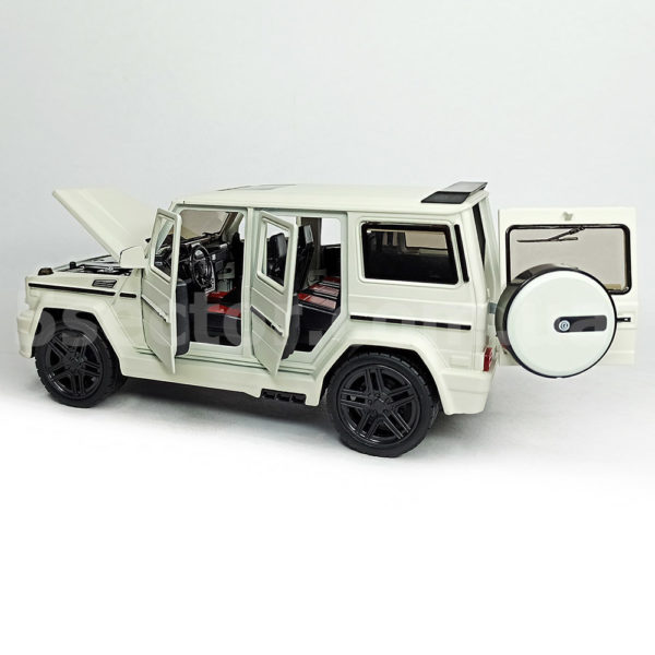 Mercedes-Benz G65 AMG Brabus Модель 1:24 Белый матовый