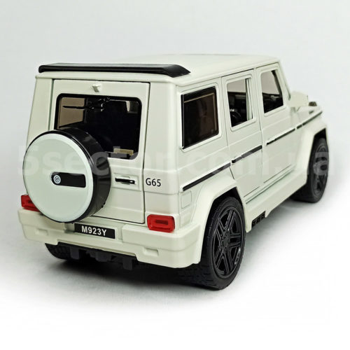 Mercedes-Benz G65 AMG Brabus Модель 1:24 Белый матовый