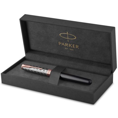 Ручка Parker Sonnet 17 Metal & Grey Lacquer PGT FP F 68 211