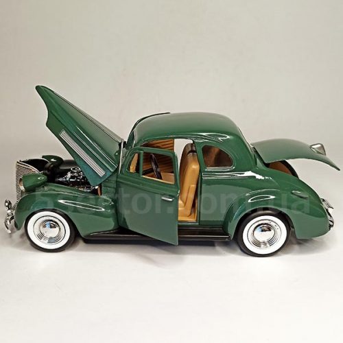 Chevrolet Coupe 1939 Модель 1:24 Зеленый