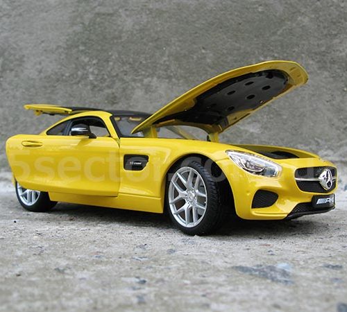 Mercedes-AMG GT 2015 Модель 1:18 Желтый