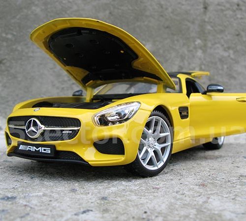 Mercedes-AMG GT 2015 Модель 1:18 Желтый