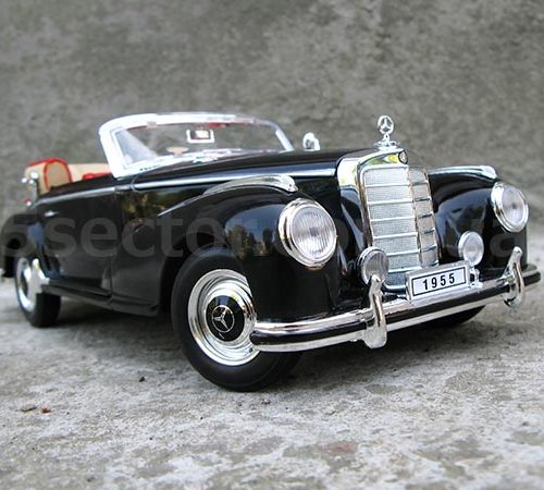 Mercedes-Benz 300S Roadster 1955 Модель 1:18 Черный