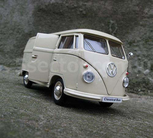 Volkswagen T1 Bus 1963 Модель 1:24 Бежевый