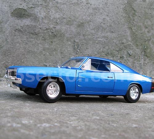 Dodge Charger R/T 1969 Модель 1:18 Голубой