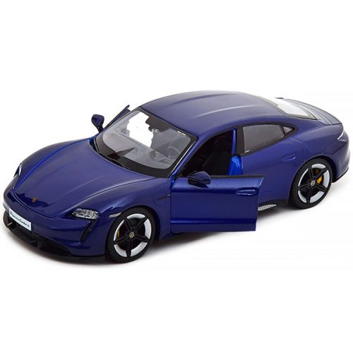 Porsche Taycan Turbo S 2020 Модель 1:24 Синий