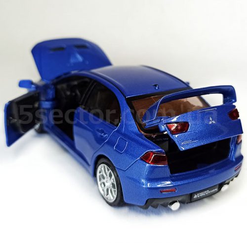 Mitsubishi Lancer Evolution Модель 1:32 Синий